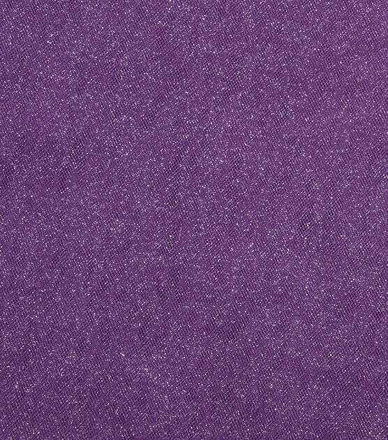 Glow in the Dark Tulle Fabric Purple
