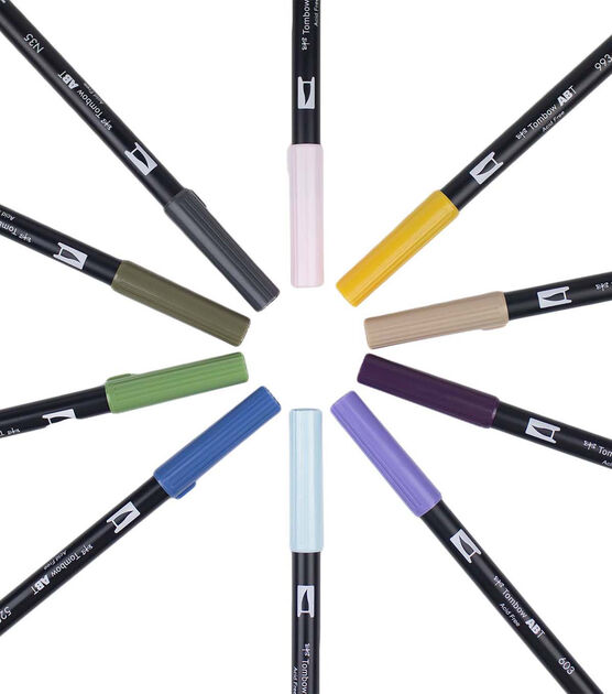 Tombow Dual Brush Pen Set, 10-Colors, Desert Flora, , hi-res, image 6