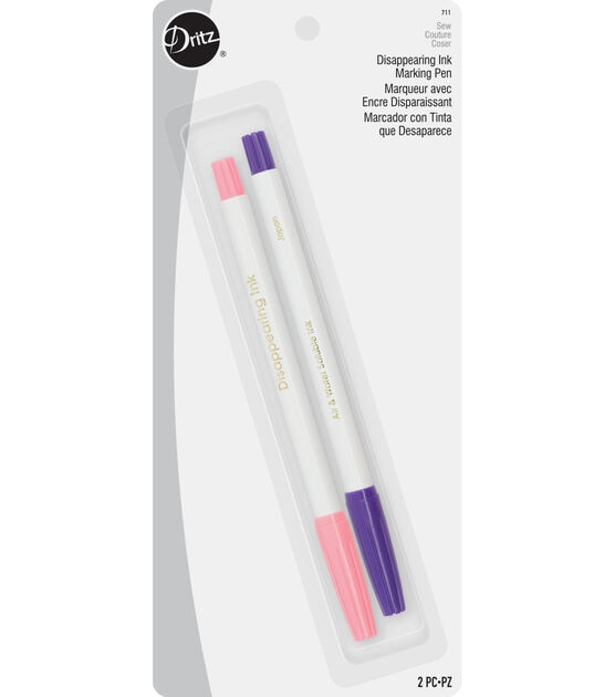 Dritz Disappearing Ink Marking Pens, 2 pc