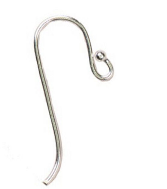 Cousin Silver Elegance 3/4 Sm Ball Hooked Earring 8PK Sterling Silver