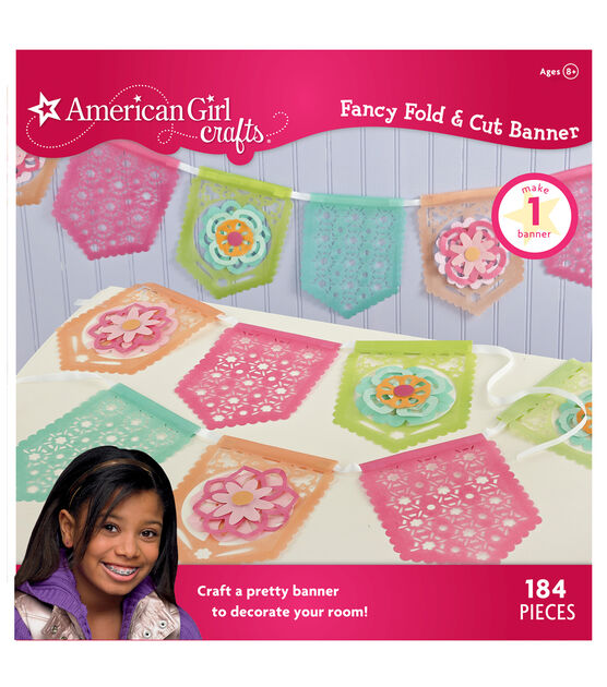 American Girl Fancy Fold And Cut Banner Kit