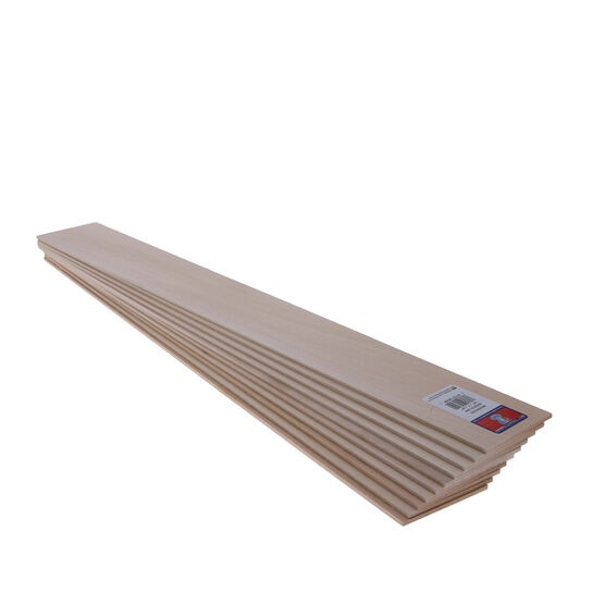 Midwest Products 24in x 0.13in Basswood Sheets