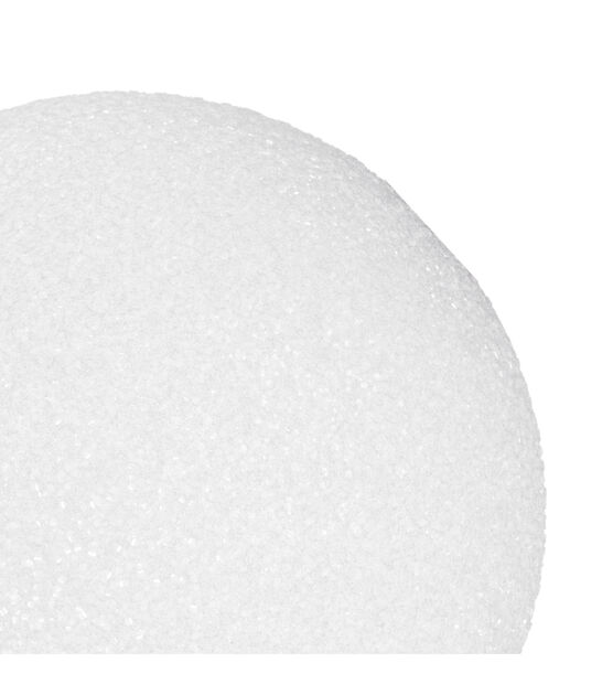 FloraCraft 4" White CraftFoM Ball 2ct, , hi-res, image 3