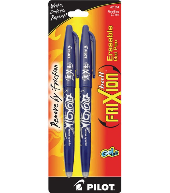 Pilot FriXion Ball Erasable Gel Ink Pen 2pk, , hi-res, image 1