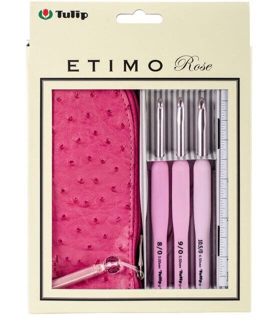 Tulip Needle TER-16E Etimo Rose Crochet Hook Set