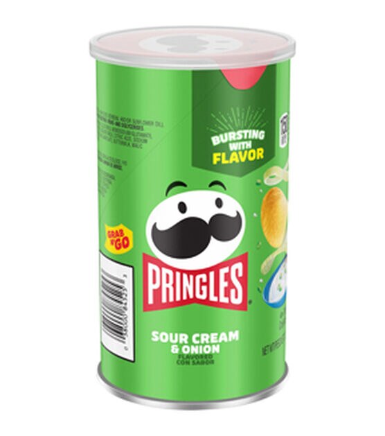 Pringles Sour Cream and Onion Grab N Go Can