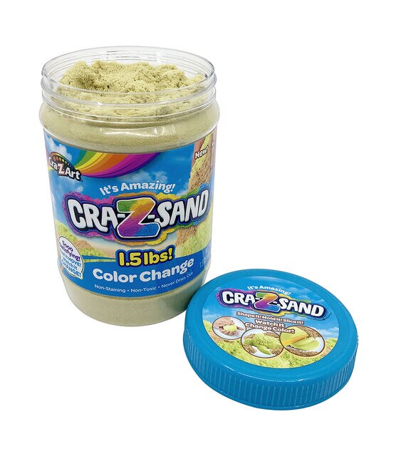 Cra-Z-Art 1.5lbs Color Change Sand, , hi-res, image 4