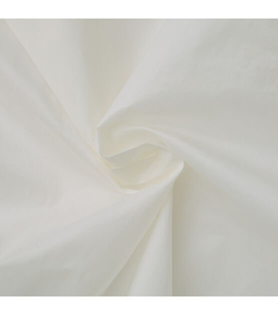 Badgley Mischka White Organza Silk Fabric | JOANN
