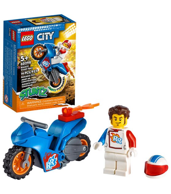 LEGO City Stuntz Rocket Stunt Bike 60298 Set