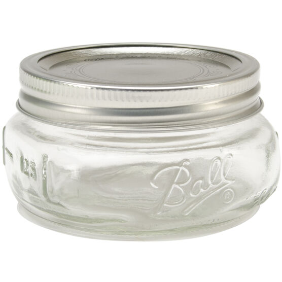 Ball Wide Mouth Canning Jar 4 Pkg Half Pint