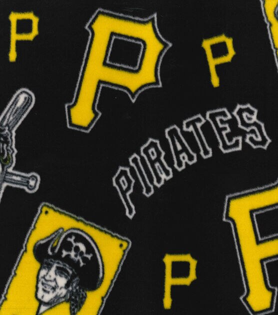 Fabric Traditions Pittsburgh Pirates Fleece Fabric Cooperstown, , hi-res, image 2