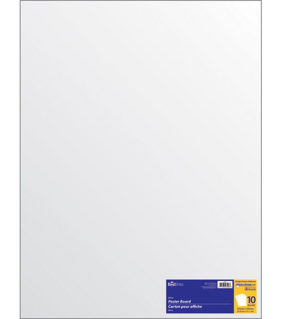 Royal Brites® Dry Erase Dual Sided Poster Board - White, 22 x 28 in - Foods  Co.