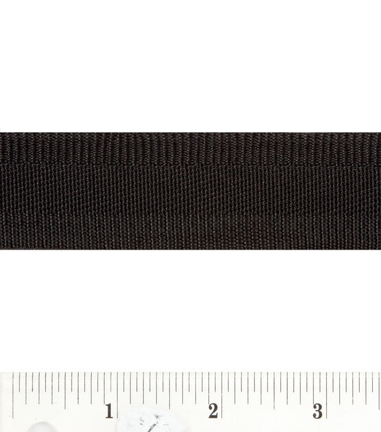 Wrights Webbing Trim 1.19'' Black