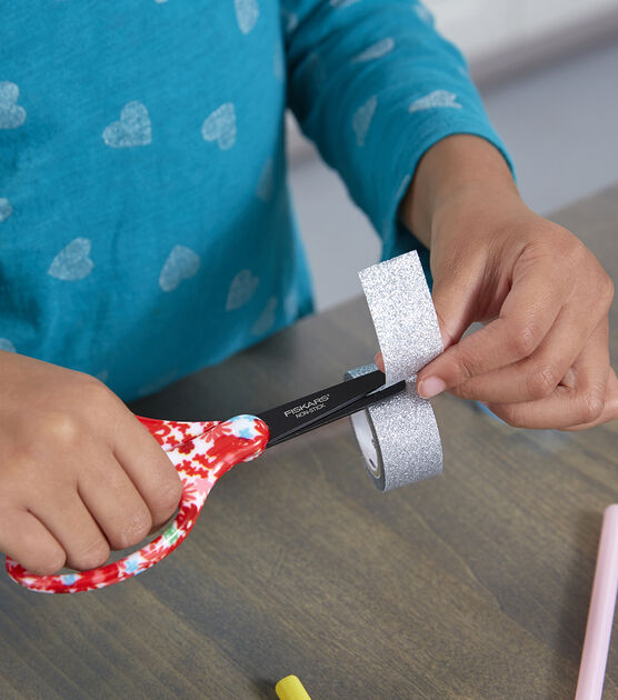 Designer Non Stick Blunt Tip Kids Scissors 5" Assorted Designs, , hi-res, image 9