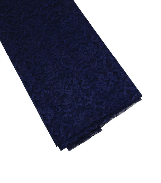 Blue Lace Fabric by Casa Collection, , hi-res, image 4