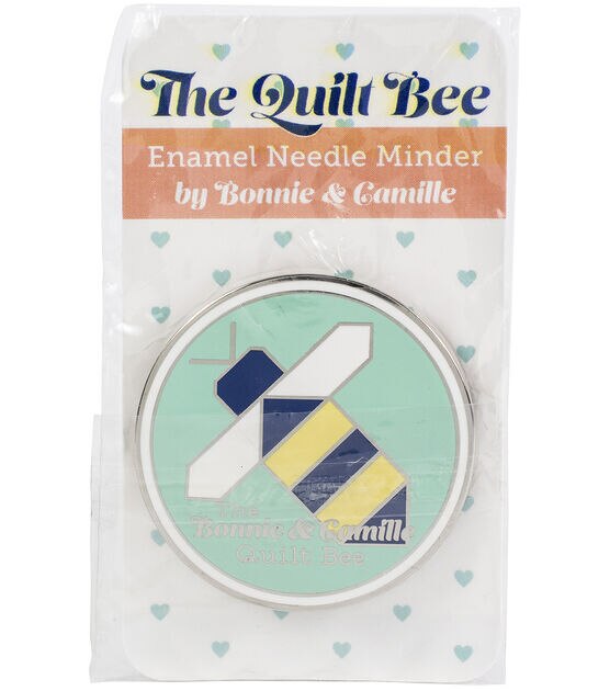 Beige Hexagon Bumble Bee Needle Minder, Sewing Needle Magnet, Cross Stitch  Embroidery Magnets 