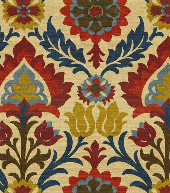 Waverly Upholstery Fabric 54" Santa Maria Gem