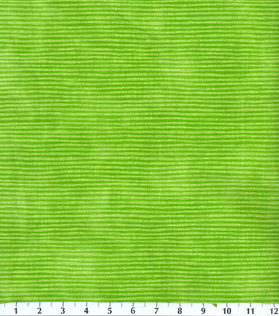 Fabric Traditions Green Striped Quilt Cotton Fabric by Keepsake Calico