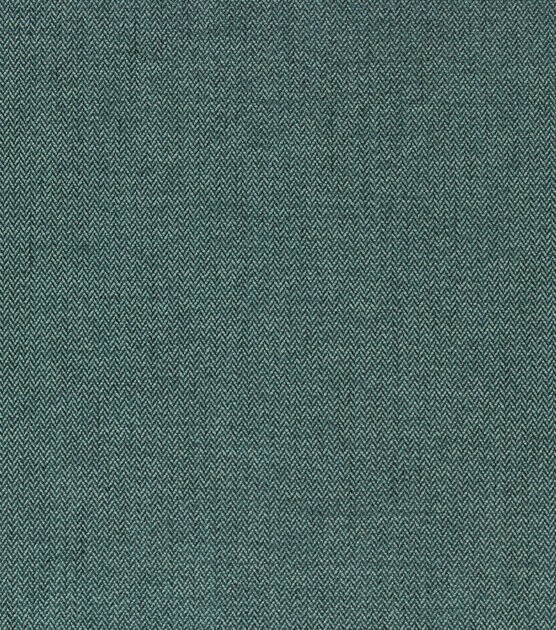 Richloom Spartan Caspian Heathered Herringbone Solid Fabric