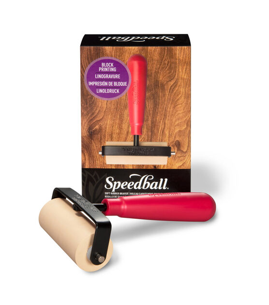 Speedball Deluxe 3-Inch Soft Rubber Brayer