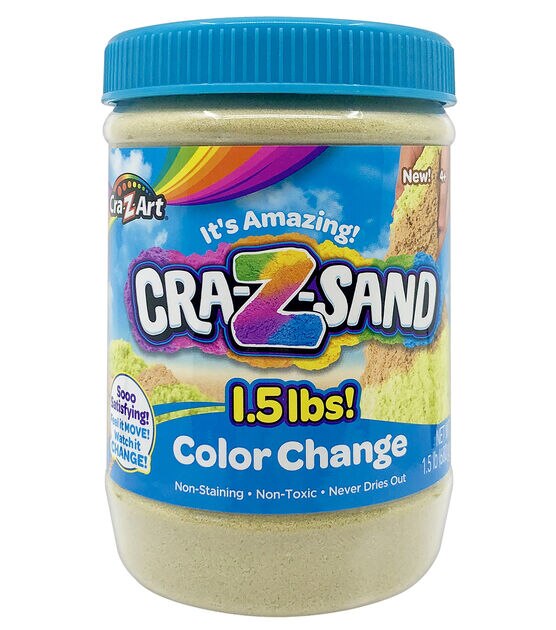 Cra-Z-Art 1.5lbs Color Change Sand