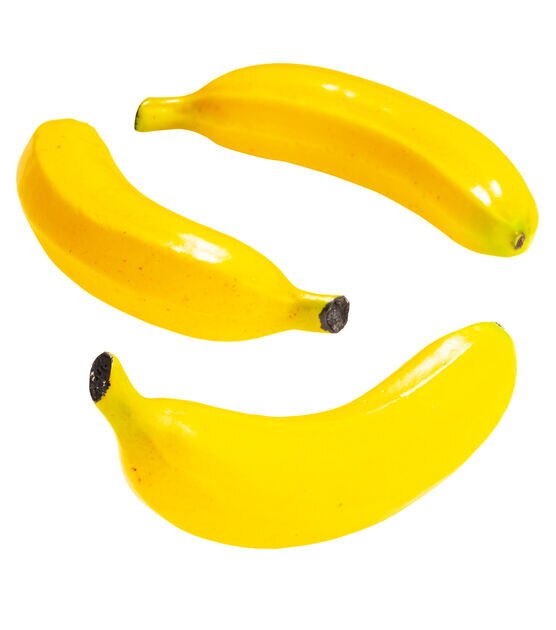 6" Realistic Bananas 3pk by Bloom Room