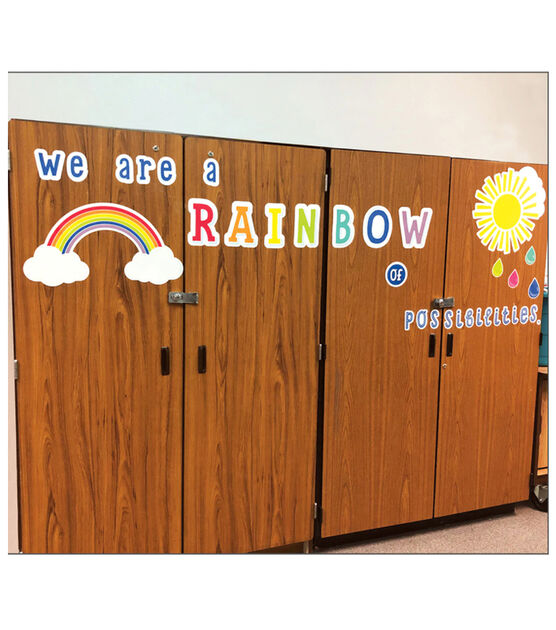 Carson Dellosa 67ct We Are A Rainbow of Possibilities Bulletin Board Set, , hi-res, image 3