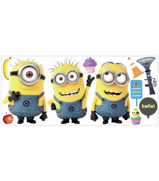 RoomMates Wall Decals Despicable Me 2 Minions Giant