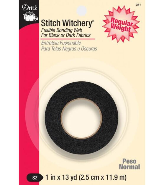 Dritz  1" x 13yd Stitch Witchery Regular Fusible Bonding Web