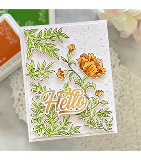 Pinkfresh Studio Ive Moreva Floral Tiles Cover Plate Die 1pc, , hi-res, image 7