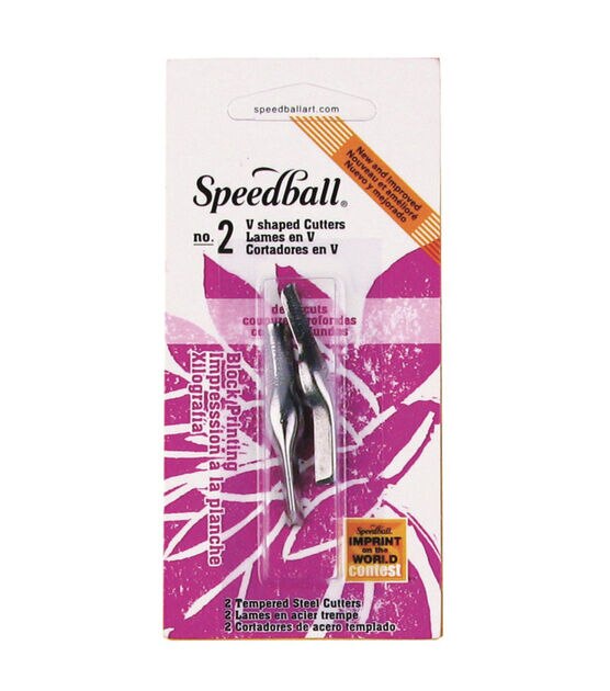 Speedball Linoleum Cutter No. 2 V-Shaped Gouge