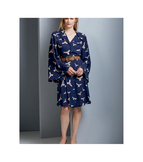 Vogue V9345 Size 14 to 22 Misses Dress Sewing Pattern, , hi-res, image 3