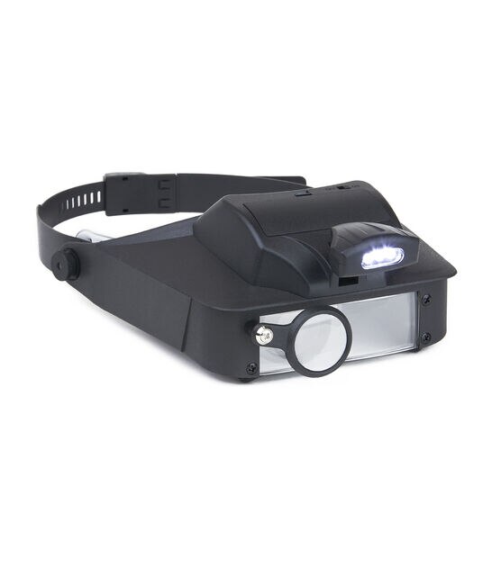 Donegan Optical OptiVISOR Binocular Magnifier-Lensplate #5 Magnifies 2.5x  At 8