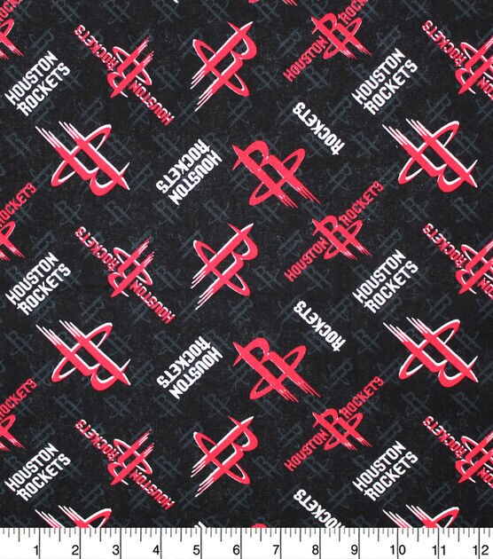 Houston Rockets Cotton Fabric Logo, , hi-res, image 2