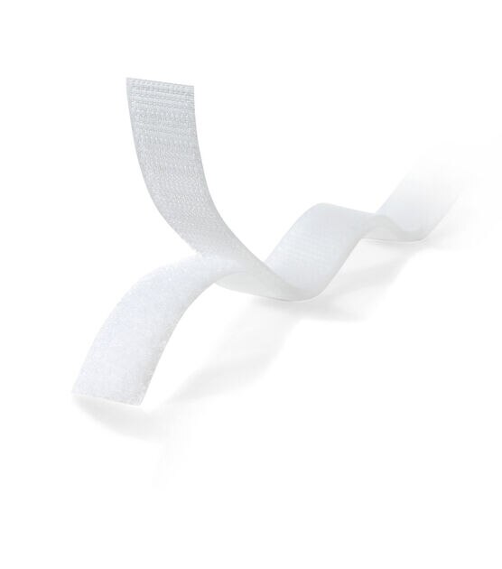 VELCRO Brand Sew On 3/4in Tape White With Flange, , hi-res, image 2