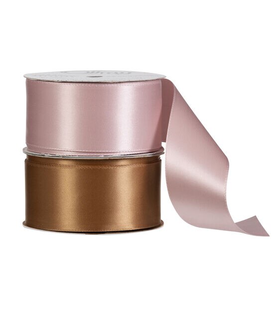 Offray 1.5x21' Double Faced Satin Solid Ribbon