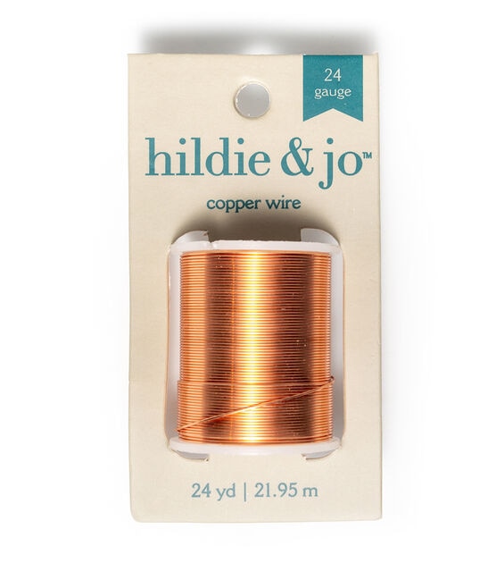 24yds Copper Wire Spool by hildie & jo