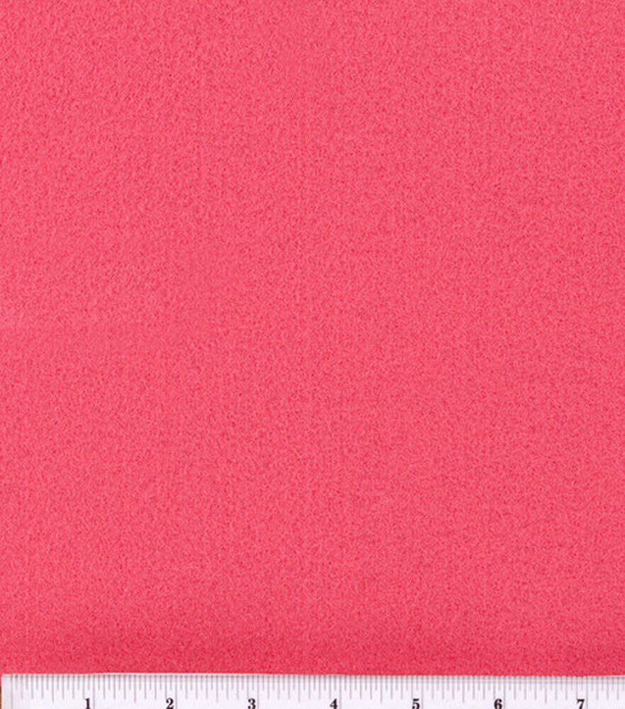 Craft Felt Fabric 72'' Solids, Shocking Pink, swatch