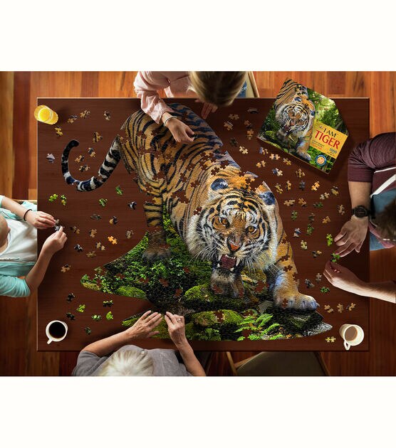 Madd Capp 40" x 35" I Am Tiger Jigsaw Puzzle 1000pc, , hi-res, image 2