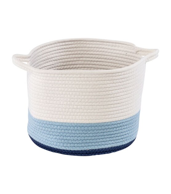 Honey Can Do 12" Nesting Cotton Rope Storage Baskets 2ct, , hi-res, image 10