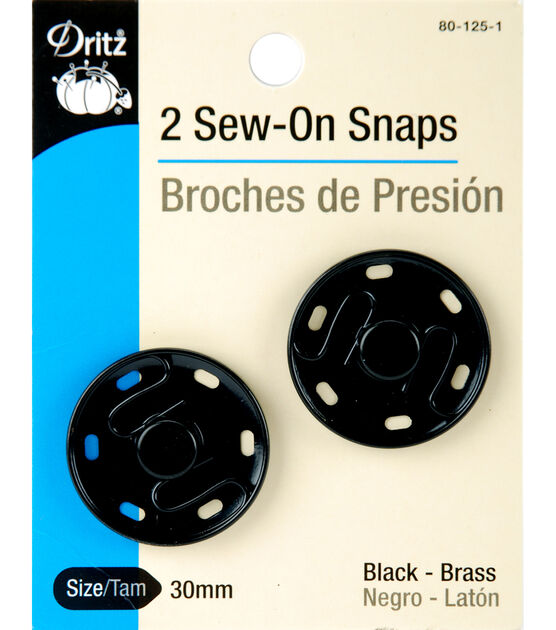 Dritz 2pk Sew on Snaps