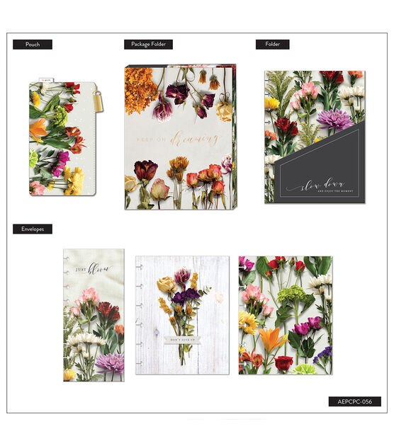 Happy Planner Classic 12pk Beautiful Blooms Planner Companion Pack, , hi-res, image 2