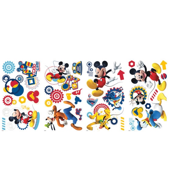 RoomMates Peel & Stick Wall Decals Mickey Mouse Clubhouse Caper