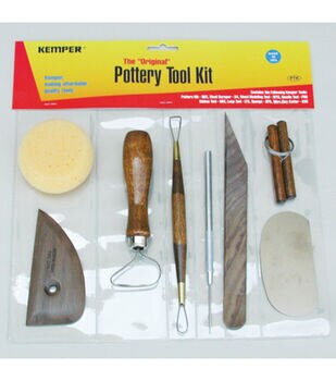 Kemper Tools - Imported Boxwood Modeling Tools - 12-Tool Set