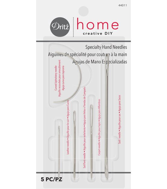 Dritz Home Specialty Hand Needles, Assorted Styles & Sizes, 5 pc