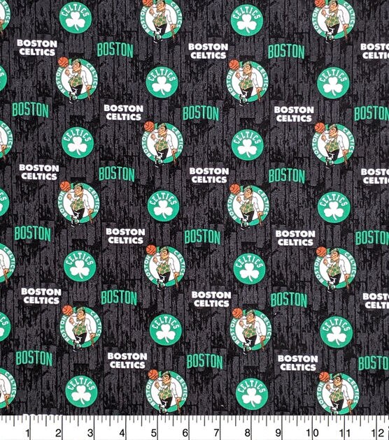 Boston Celtics Cotton Fabric Court