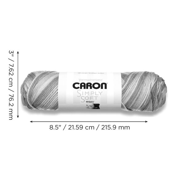Caron Simply Soft Stripes 235yds Worsted Acrylic Yarn, , hi-res, image 11