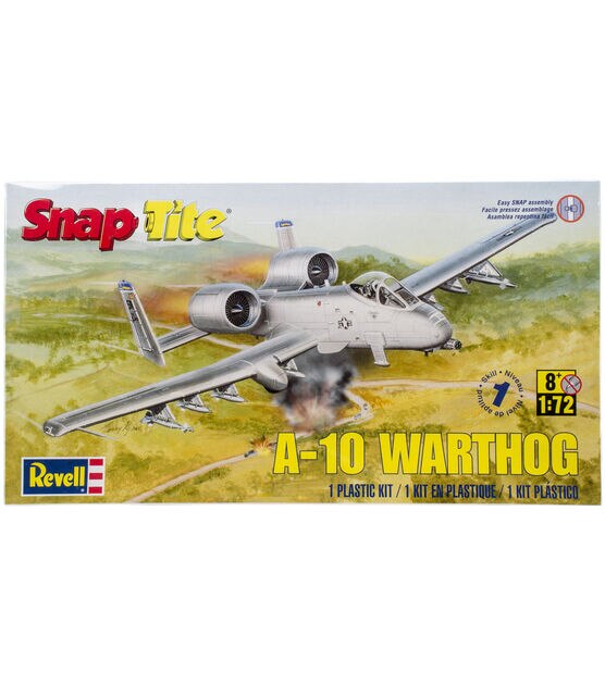 SnapTite Plastic Model Kit A 10 Warthog Desktop 1:72