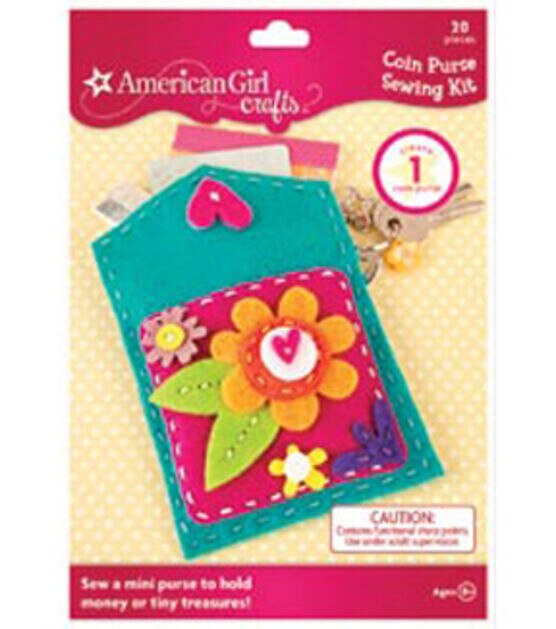 American Girl Sewing Kit Coin Purse