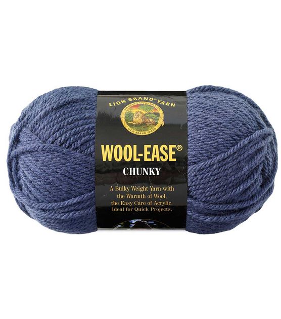 Lion Brand Wool Ease 153yds Bulky Acrylic Blend Yarn